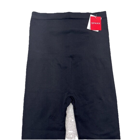 Spanx Women's Large Look at Me Now Leggings NWT Very Black 20346R Ecocare - Picture 4 of 12